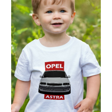  Autós gyerek póló - Opel F Astra