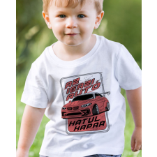 Autós gyerek pólók - Igazi autó hátul kapar gyerek póló