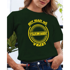  Autós póló - Igazi nő Volkswagent vezet