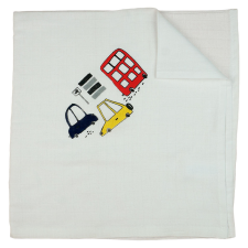  Autós textil pelenka 70x70cm mosható pelenka