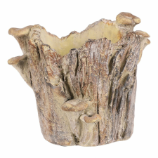 AUTRONIC Beton burkolat - tusk with mushrooms, 19 x 17 x 16cm, 19 cm kerti tárolás