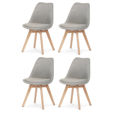 AUTRONIC CT-751 LAN2 étkezőszék szett, 4 db, bézs bútor