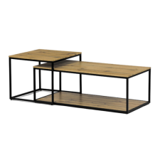 Autronic Dohányzóasztal 100x35 cm MDF matt barna CT-X7123 OAK bútor
