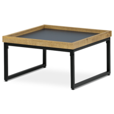 Autronic Dohányzóasztal 53x30 cm MDF szürke CT-612 OAK bútor