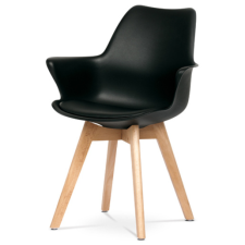 Autronic étkezőszék műanyag fekete CT-771 BK bútor