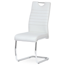  Autronic Étkezőszék műbőr fehér DCL-418 WT bútor