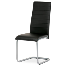 Autronic Étkezőszék műbőr fekete DCL-402 BK bútor