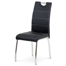  Autronic étkezőszék műbőr fekete HC-484 BK bútor