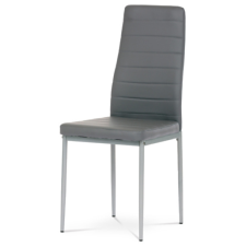 Autronic Étkezőszék műbőr szürke DCL-377 GREY bútor