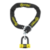 Auvray X.LOCK 1,20 m-es láncos lakat, Ø12 mm láncszem + XTREM MINI U-lakat (52x65 mm, Ø16 mm), S.R.A. minősített Auvray Bicikli alkatrészek Kerékpáros kiegészítők Biciklizárak