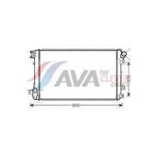 AVA Clever Choice hűtő, motorhűtés RTA2408 autóalkatrész