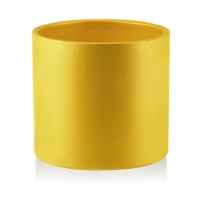 AVA Kerámia burkolat 12.5xh11.7cm sárga kerti tárolás