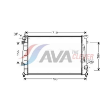 AVA QUALITY COOLING hűtő, motorhűtés AVA QUALITY COOLING AI2139 autóalkatrész