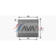 AVA QUALITY COOLING kondenzátor, klíma AVA QUALITY COOLING SZ5158D autóalkatrész