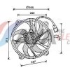 AVA QUALITY COOLING ventilátor, motorhűtés AVA QUALITY COOLING PE7556