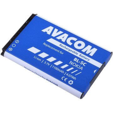 Avacom Nokia 6230, N70, Li-ion 3,7 V 1100mAh (BL-5C csere) mobiltelefon akkumulátor