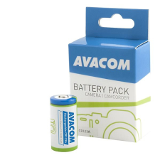 Avacom újratölthető akkumulátor CR123A 3V 450mAh 1.35Wh digitális fényképező akkumulátor