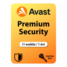 avast! Avast Premium Security (1 eszköz / 1 év) (EU) (Elektronikus licenc) karbantartó program