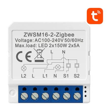 Avatto ZWSM16-W2 TUYA Intelligens kapcsoló modul (ZWSM16-W2) okos kiegészítő