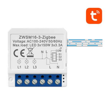 Avatto ZWSM16-W3 TUYA Intelligens kapcsoló modul (ZWSM16-W3) okos kiegészítő