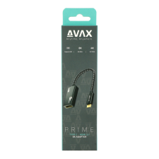 AVAX AD901 Prime USB-C apa - HDMI 2.1 anya Adapter kábel és adapter