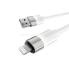 AVAX CB311 GLOWY 2m USB-A - Lightning fehér töltőkábel (AVAX_CB311)