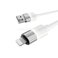 AVAX CB311 GLOWY 2m USB-A - Lightning fehér töltőkábel (AVAX_CB311) kábel és adapter