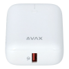 AVAX PB105W MINI 10000mAh Type C/PD 20W+QC 22.5W gyorstöltő fehér powerbank
