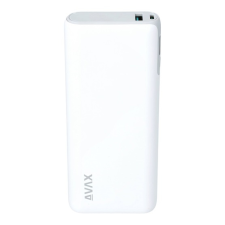  AVAX PB202W VITALITY PD/Type C 65W+QC 18W gyorstöltő Powerbank 20.000mAh, fehér power bank