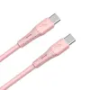 AVAX USB 2.0 Type C Összekötő Rózsaszín 1.5m CB3309