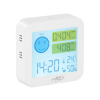 AVElectronics HIÁNYOS! Beltéri levegőminőség mérő készülék CO2 és illékony szerves vegyületek számára (TVOC) idő, hőmérséklet és páratartalom mérésével