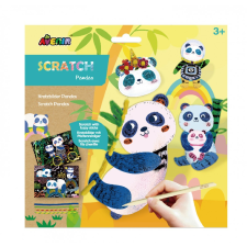 Avenir Kids Képkarctechnika, Fuzzy Panda macik Avenir kreatív és készségfejlesztő