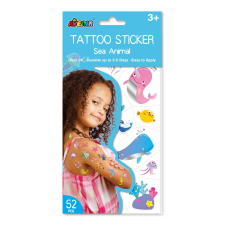 Avenir Kids Tengeri állat tetoválások csillámtetoválás