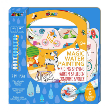 AVENIR Mágikus, vízzel festő könyv- Járművek földön, levegőben -Avenir kreatív és készségfejlesztő