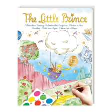 AVENIR Maszatmentes színező készlet, vízfestékkel - A kis herceg kreatív és készségfejlesztő