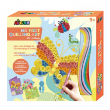 AVENIR Üdvözlőkártya Készítés Quilling Technikával - Pillangók kreatív és készségfejlesztő