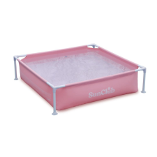 Avenli Frame gyerekmedence szögletes rózsaszín 122x122x33cm kor: 3+év medence