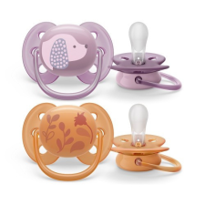 Avent Cumi Ultrasoft Állat Lany 6-18H.2X cumi