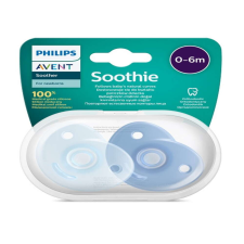 Avent Philips AVENT játszócumi szilikon Soothie 0-6hó fiú 2db cumi