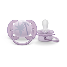Avent SCF092/03 Játszócumi Ultrasoft Premium 0-6hó lila 1 db cumi