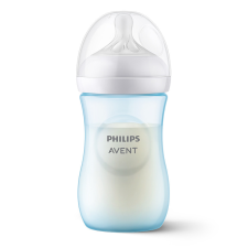 Avent SCY903/21 Natural Response cumisüveg 260 ml, 1hó+, kék cumisüveg