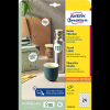 Avery L3415-10 40mm átmérőjű 240db-os fehér kör alakú öntapadó etikett (L3415-10)