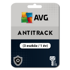 AVG AntiTrack (3 eszköz / 1 év) (Elektronikus licenc) karbantartó program