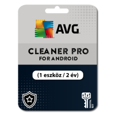 AVG Cleaner Pro for Android (1 eszköz / 2 év) (Elektronikus licenc) karbantartó program