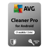 'AVG Technologies' AVG Cleaner Pro for Android (1 eszköz / 2 év) (Elektronikus licenc)