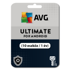 AVG Ultimate for Android (10 eszköz / 1 év) (Elektronikus licenc) karbantartó program