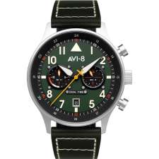 Avi-8 AV-4088-02 Carey Dual Time 44mm 5ATM, karóra