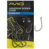  Avid Armorok Hooks- Chod Size 8 Barbless szakáll nélküli bojlis horog 10db (A0520016)