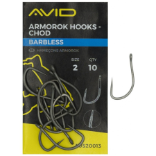  Avid Armorok Hooks- Chod Size 8 Barbless szakáll nélküli bojlis horog 10db (A0520016) horog