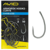  Avid Armorok Hooks- Curve Size 4 Barbless szakáll nélküli bojlis horog 10db (A0520006)